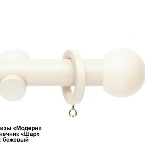 Деревянные круглые карнизы Модерн. Фотография #5