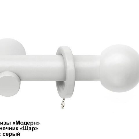 Деревянные круглые карнизы Модерн. Фотография #7