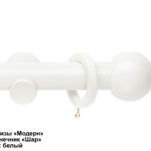 Деревянные круглые карнизы Модерн. Фотография #8