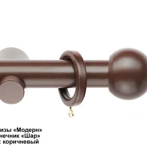 Деревянные круглые карнизы Модерн. Фотография #9