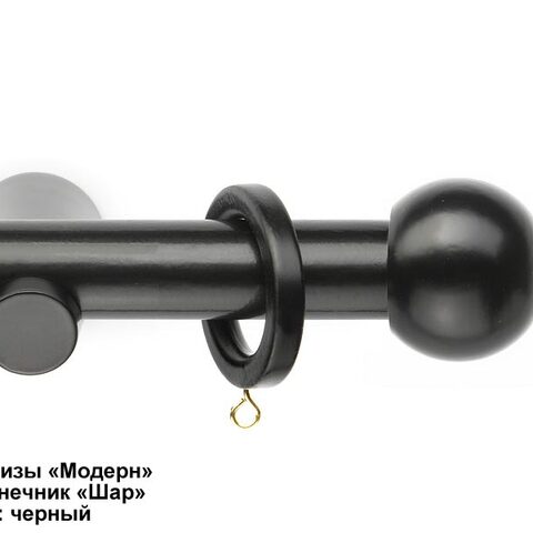 Деревянные круглые карнизы Модерн. Фотография #10