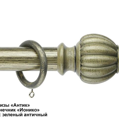 Деревянные круглые карнизы Антик. Фотография #6