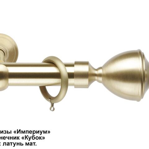 Эксклюзивные латунные карнизы Империум. Фотография #9