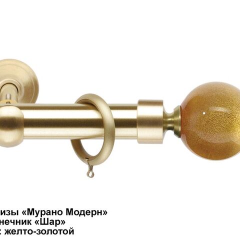 Эксклюзивные латунные карнизы Мурано Модерн. Фотография #10
