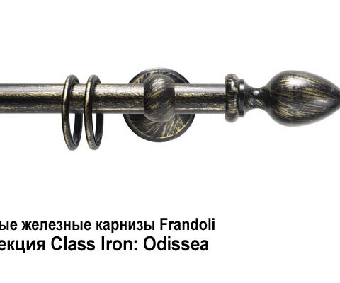 Кованые железные карнизы Frandoli Class Iron и Ponte Vecchio. Фотография #15