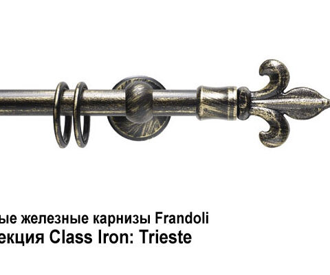 Кованые железные карнизы Frandoli Class Iron и Ponte Vecchio. Фотография #28