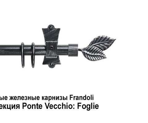 Кованые железные карнизы Frandoli Class Iron и Ponte Vecchio. Фотография #29