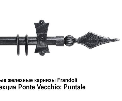 Кованые железные карнизы Frandoli Class Iron и Ponte Vecchio. Фотография #34