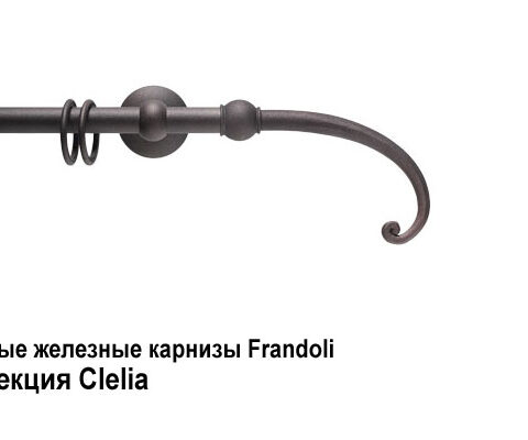 Кованые железные карнизы Frandoli Dei dell'Olimpo, Fregio, Merletti. Фотография #4