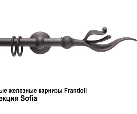 Кованые железные карнизы Frandoli Dei dell'Olimpo, Fregio, Merletti. Фотография #7