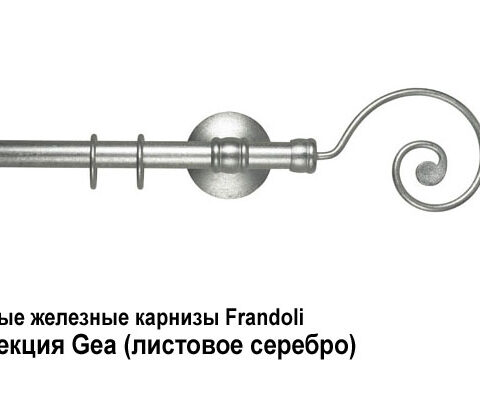 Кованые железные карнизы Frandoli Dei dell'Olimpo, Fregio, Merletti. Фотография #24