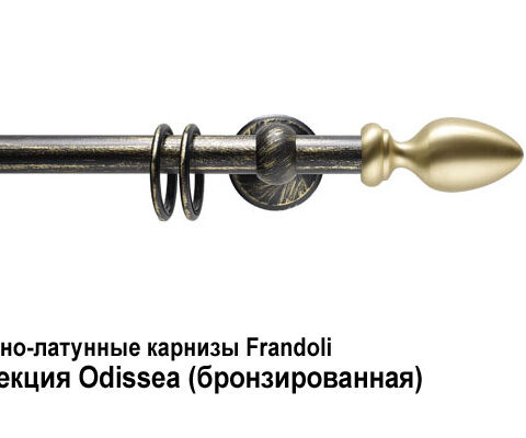 Железно-латунные карнизы Frandoli Iron & Brass. Фотография #7