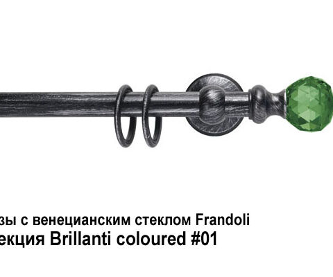 Изысканная серия карнизов с венецианским стеклом Brillanti, Shiny Glass . Фотография #21