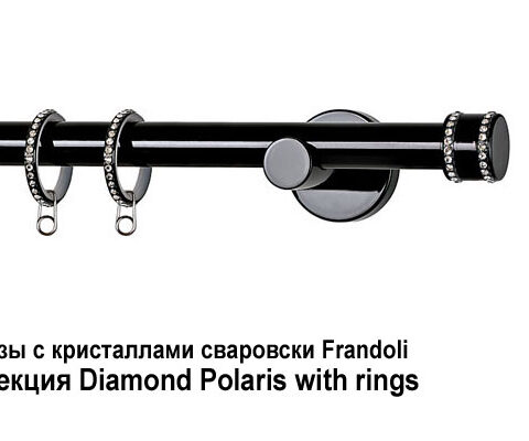 Карнизы Diamond и Strass Iron с кристаллами сваровски. Фотография #5