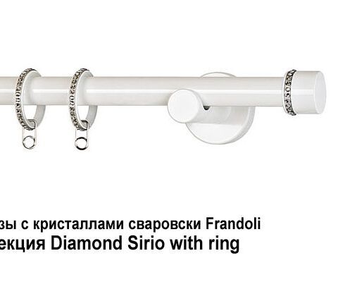 Карнизы Diamond и Strass Iron с кристаллами сваровски. Фотография #7