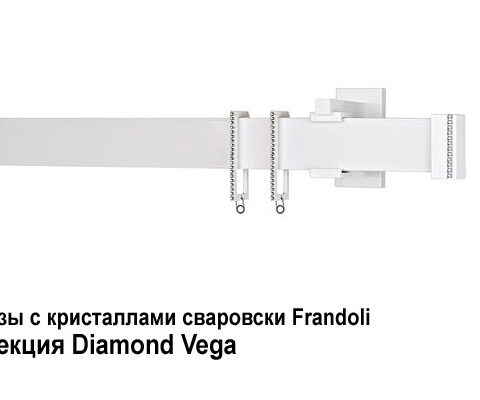 Карнизы Diamond и Strass Iron с кристаллами сваровски. Фотография #8