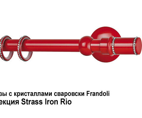 Карнизы Diamond и Strass Iron с кристаллами сваровски. Фотография #12