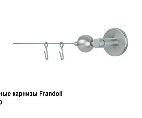 Струнные карнизы Frandoli для декоративного оформления окна. Фотография #1