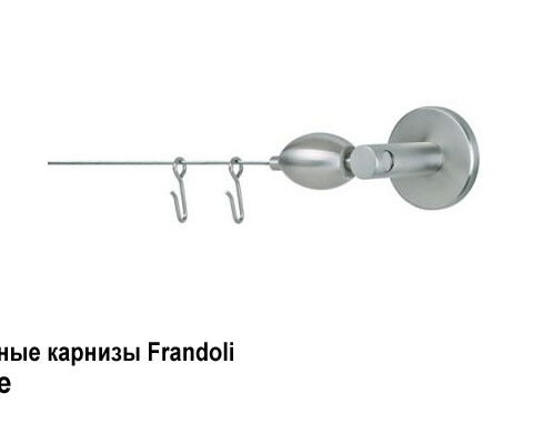 Струнные карнизы Frandoli для декоративного оформления окна. Фотография #4