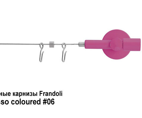 Струнные карнизы Frandoli для декоративного оформления окна. Фотография #11